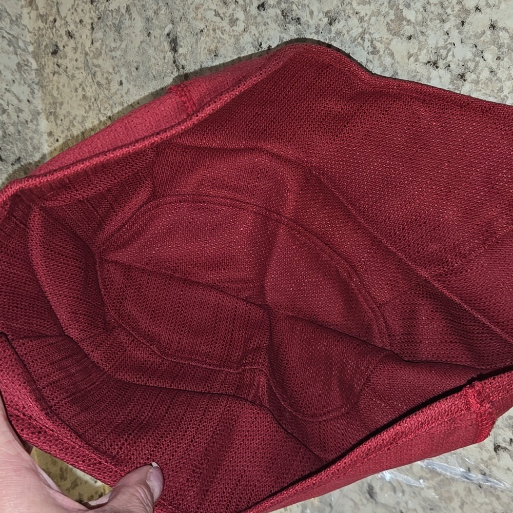 New Longaberger Get Together Fabric Liner in Paprika